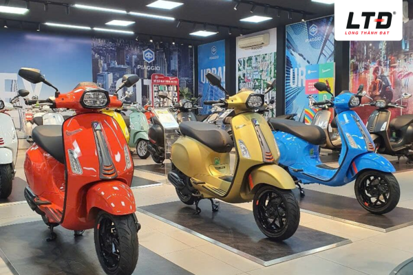 Lớp sơn của Vespa được sản xuất theo công nghệ hiện đại