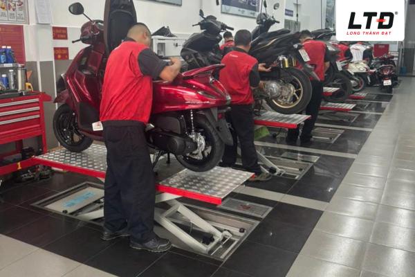 Mang xe đến nơi sửa chửa uy tín để xe được bão dưỡng tốt hơn 