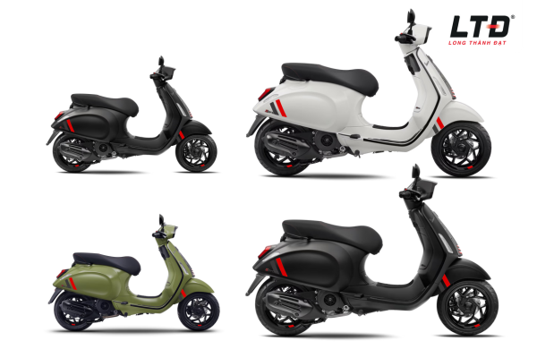 Vespa Sprint S 150 iGet có bảng màu đa dạng và độc đáo