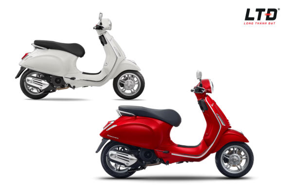 Vespa Primavera 125 càng trở nên nổi bật hơn với hai tùy chọn màu sắc độc đáo