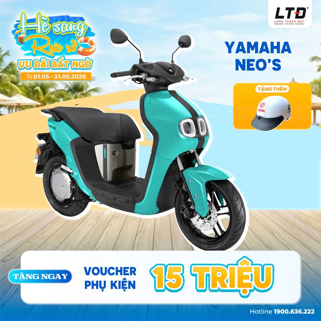 Khuyến mãi tháng 5-2026 của Yamaha Neos