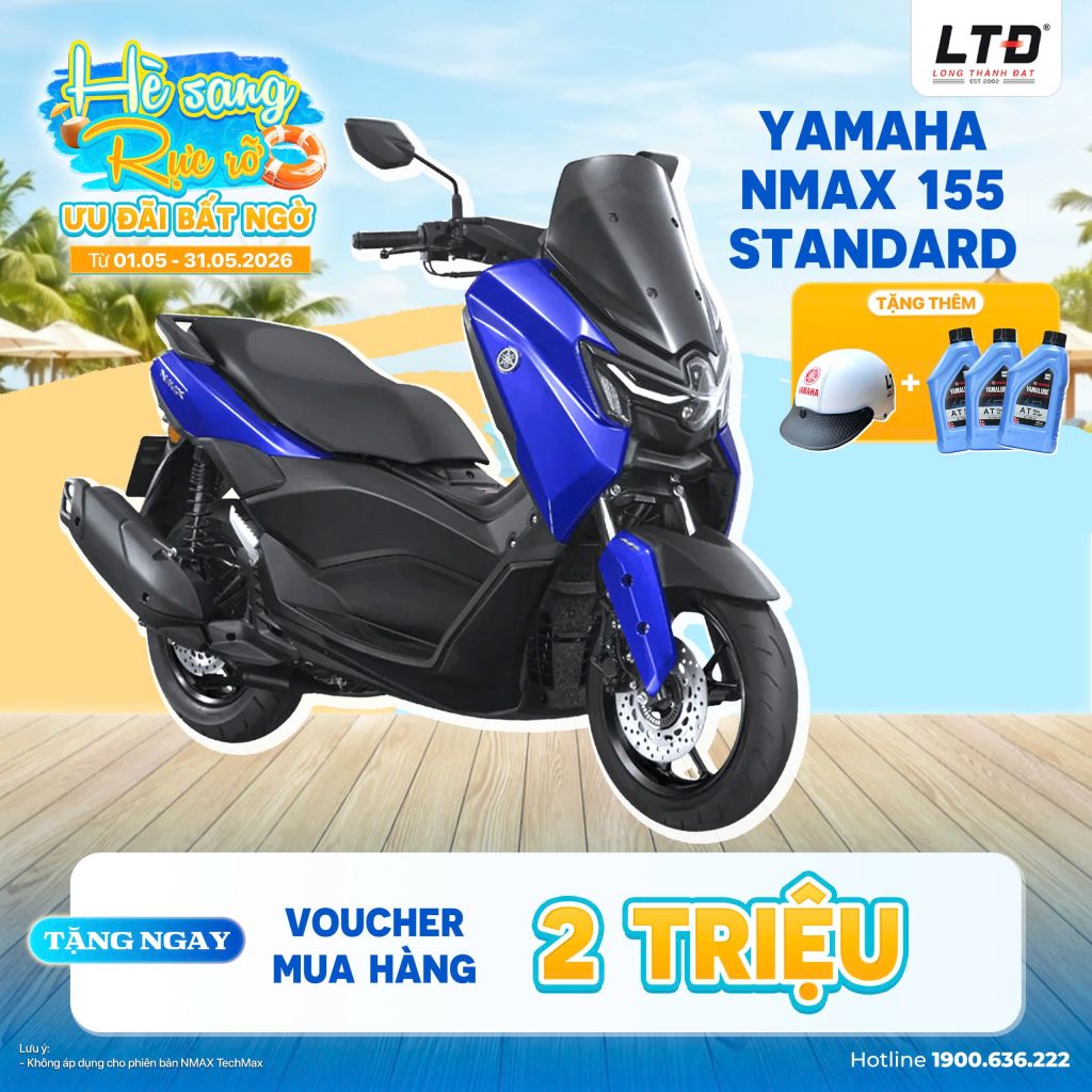 Khuyến mãi tháng 5-2026 Yamaha Nmax Standard