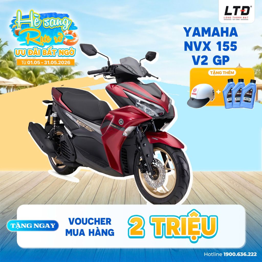 Khuyến mãi tháng 5-2026 của Yamaha NVX 155 VVA v2