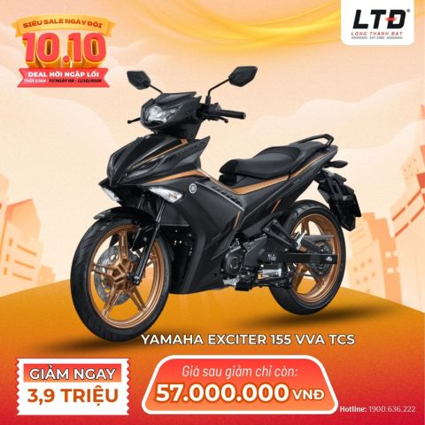 Yamaha Exciter 155 VVA ABS giá sau giảm chỉ còn 57.000.000 VNĐ