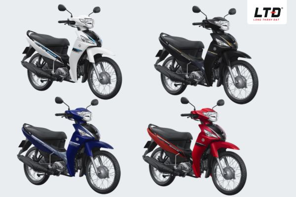 4 tùy chọn màu sắc gồm Trắng - Đen, Đen - Xám, Xanh - Bạc - Đen và Đỏ - Đen