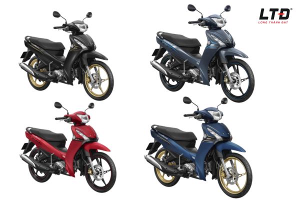 Bảng màu của Jupiter Finn phiên bản cao cấp 2025 đáp ứng nhiều phong cách khác nhau
