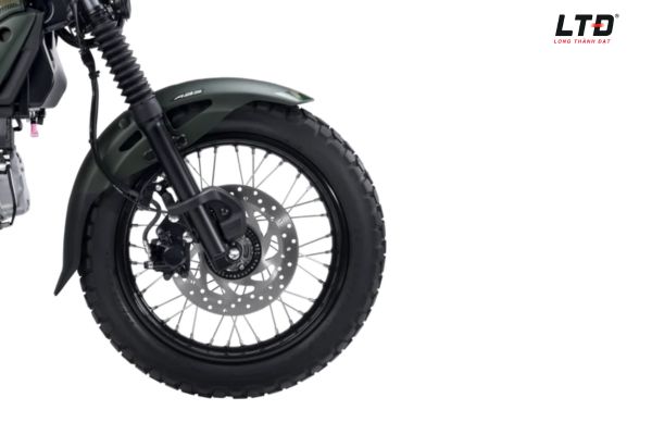 Bộ phuộc trước chữ H được thiết kế ổn định 