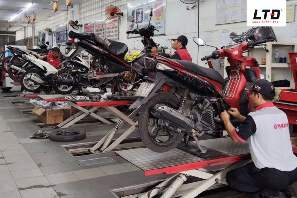 Yamaha Town Long Thành Đạt sở hữu xưởng dịch vụ 3S đạt chuẩn Yamaha
