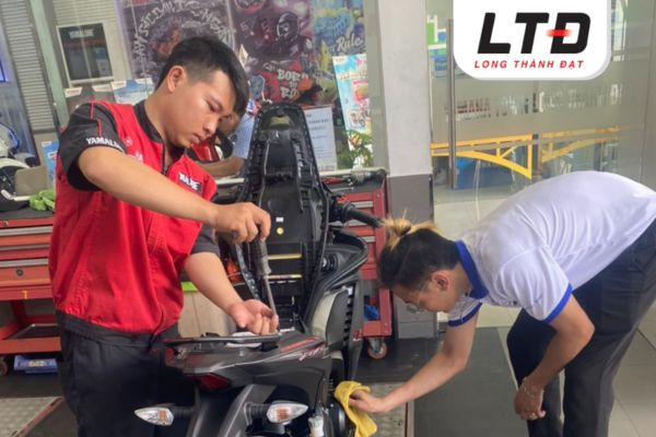 Bảo dưỡng xe máy giúp duy trì hoạt động ổn định