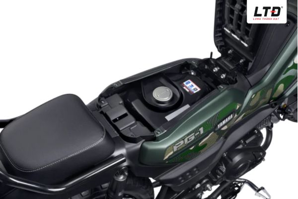 Mẫu xe này được trang bị bình xăng dung tích 5.1 lít