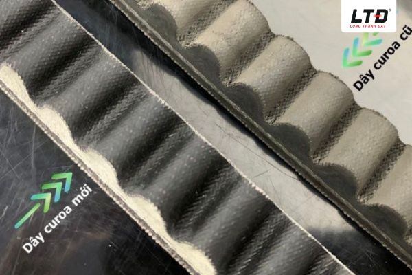 Dây curoa thường bị giãn ra sau một thời gian dài sử dụng