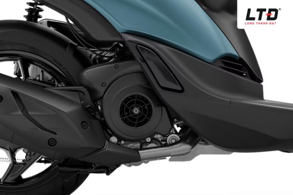 Piaggio Liberty S 125 được trang bị động cơ i-get xi-lanh đơn