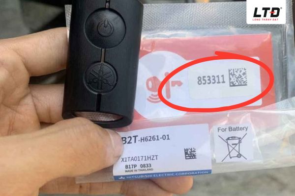 Khởi động xe bằng mã ID khẩn cấp