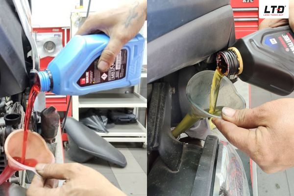 Kiểm tra mức nhớt thường xuyên tránh để xe rơi vào tình trạng thiếu nhớt