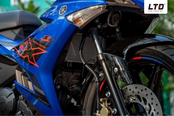 Hệ thống bánh xe của Exciter 150 phiên bản giới hạn sử dụng lốp không săm