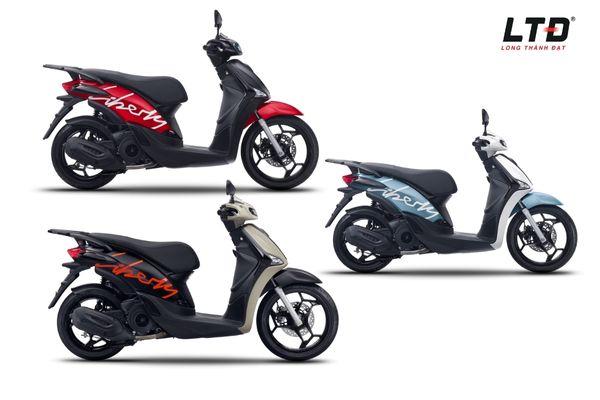 Piaggio Liberty 125 Z 2025 có ba phiên bản màu sắc ấn tượng 