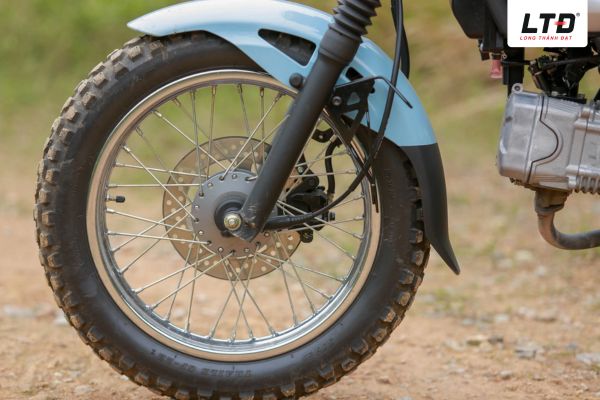 Hệ thống phanh đĩa trước an toàn và thời thượng