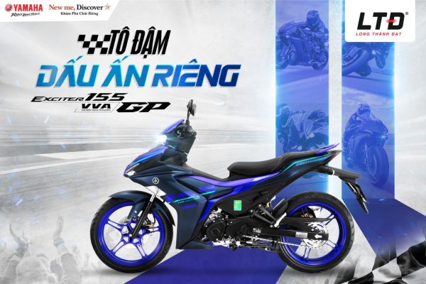 Yamaha Exciter 155 VVA phiên bản giới hạn ABS GP màu mới mang đến một diện mạo đầy bứt phá
