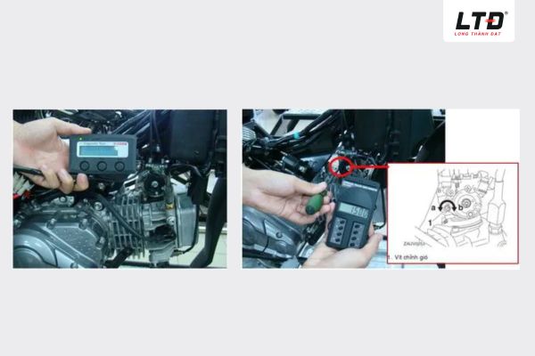 Quy trình kiểm tra và điều chỉnh tốc độ không tải