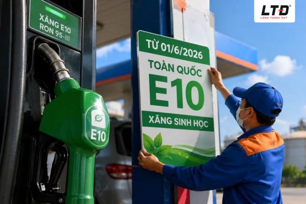 Xăng E10 có năng lượng tỏa ra khi đốt cháy thấp hơn một chút so với xăng RON 95