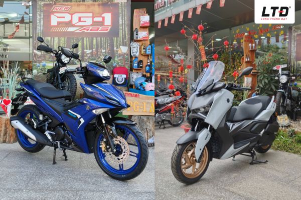 Có rất nhiều mẫu xe yamaha mới ra đa dạng phong cách
