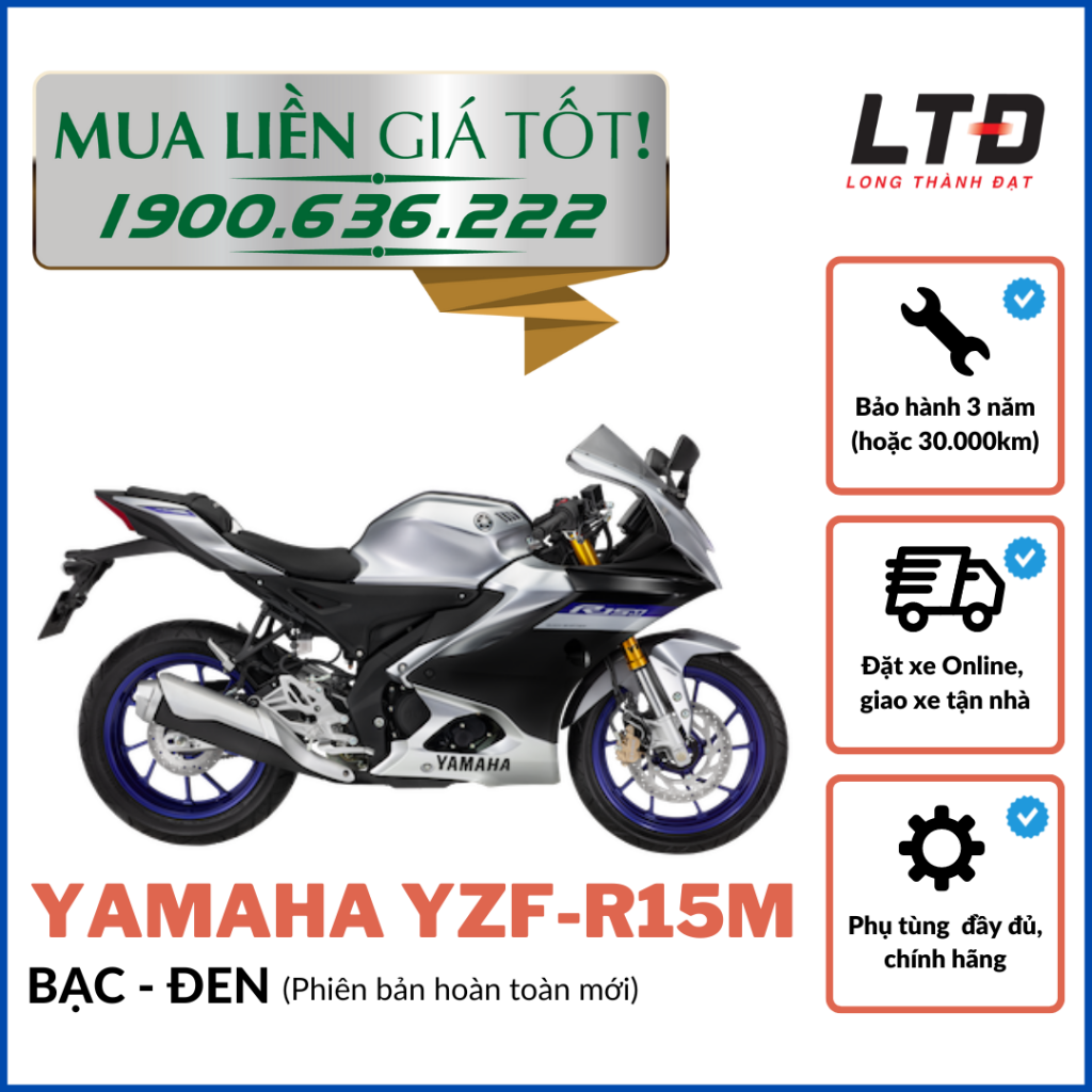 Yamaha YZF-R15M Hoàn toàn mới