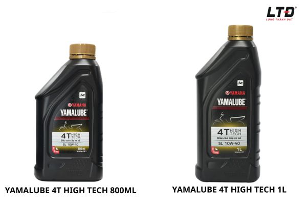 Yamalube 4T High Tech 0.8L & 1L là dòng nhớt cao cấp cho xe số, phù hợp vận hành thường xuyên.